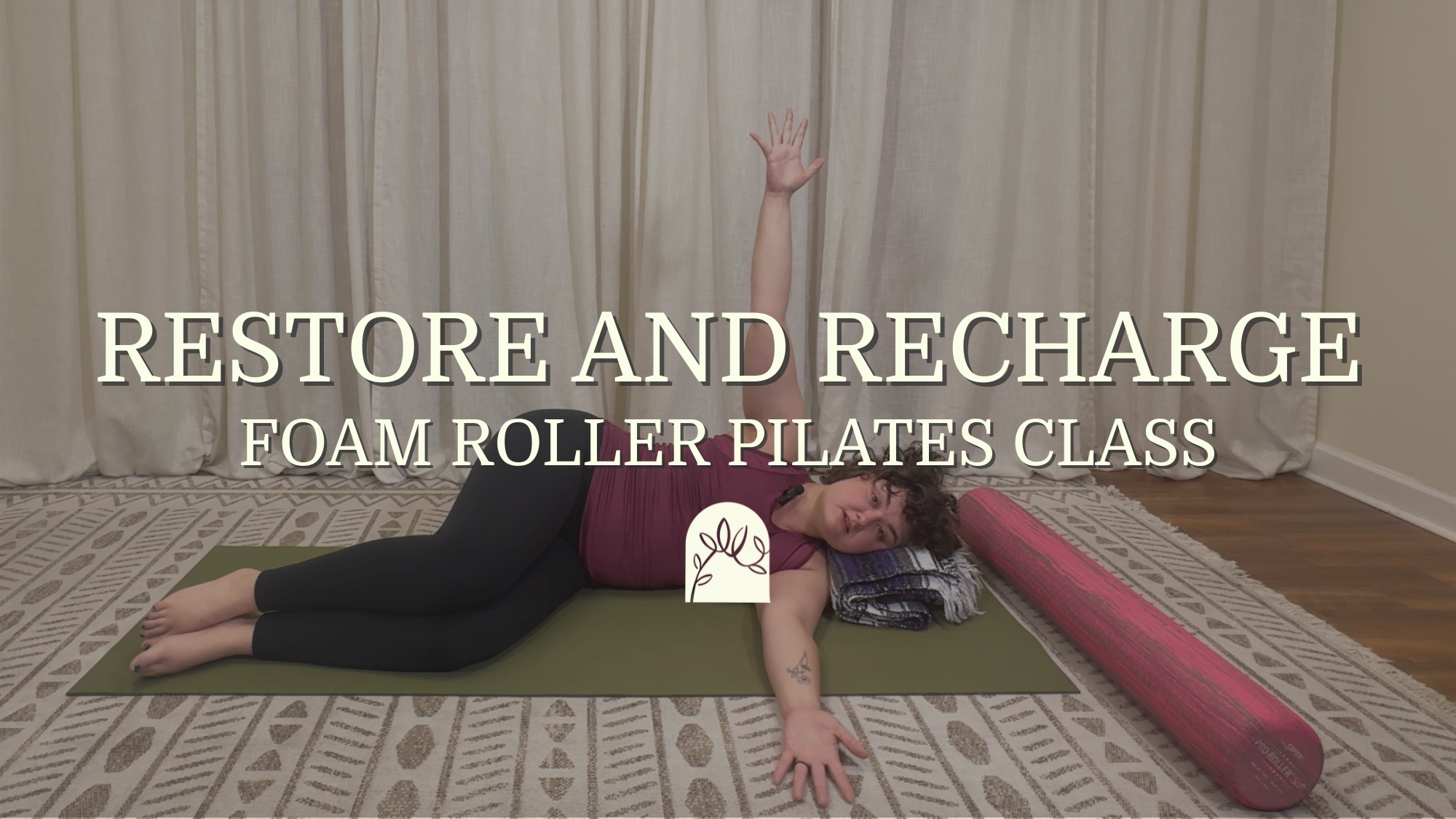 Restore and Recharge: Foam Roller Pilates Class for Spinal Fusion